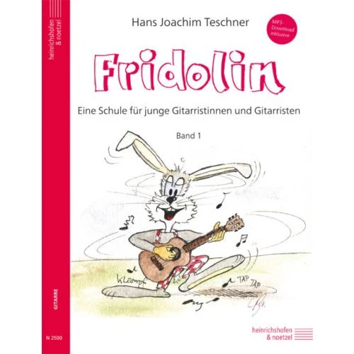 Fridolin 1. Gitarrenschule/Noten + Audiodateien